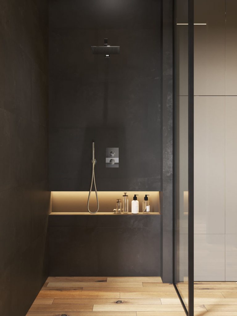 What Is The Standard Height For A Shower Niche?