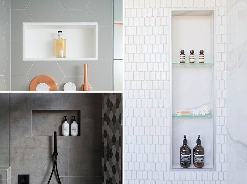10 Best Tile Shower Shelf Ideas To Add Even More Storage To Your