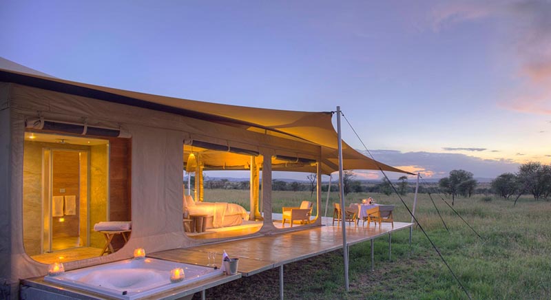 The Roving Bushtops Camp Sits Proudly In The Heart Of The Central Serengeti