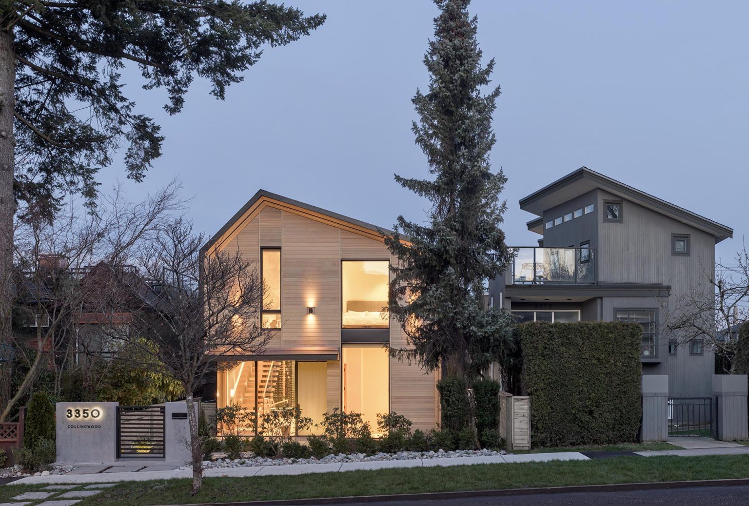 An Exterior Of Wood Siding Protects This Modern House In Canada   Modern House Wood Facade Architecture 160920 209 01 1536x1038 