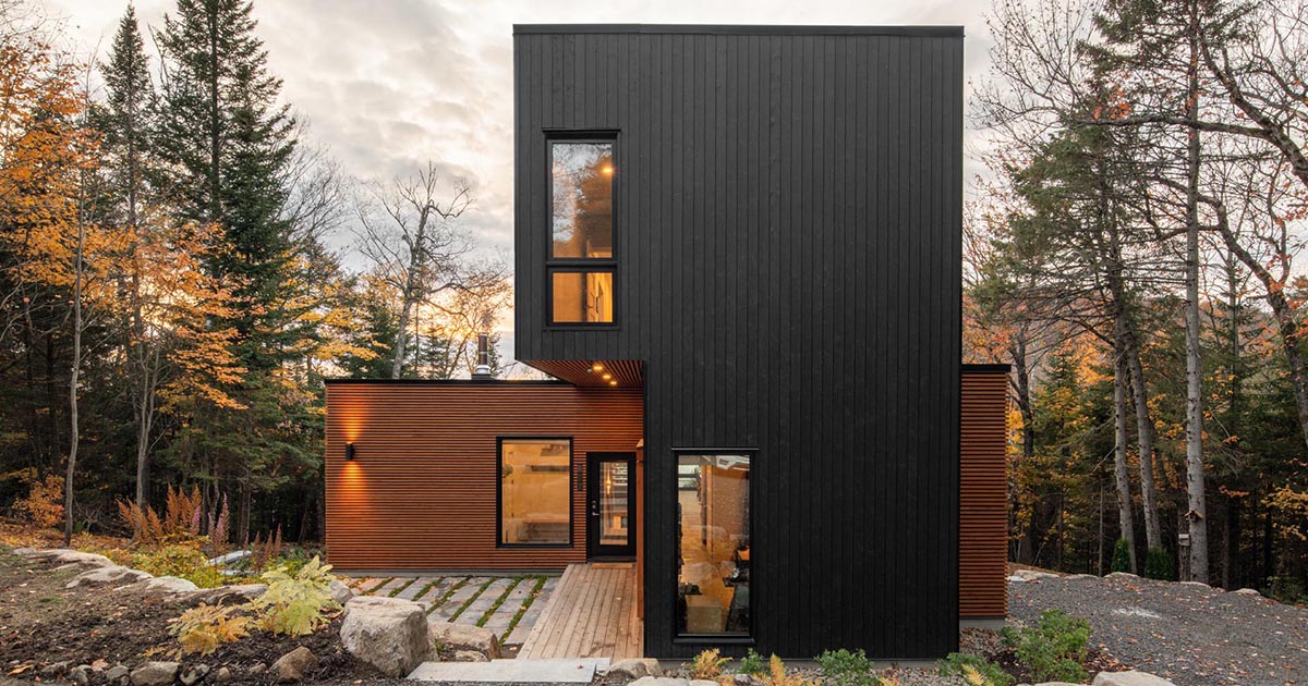 This Modern Home Was Made From Five Custom Prefab Modules