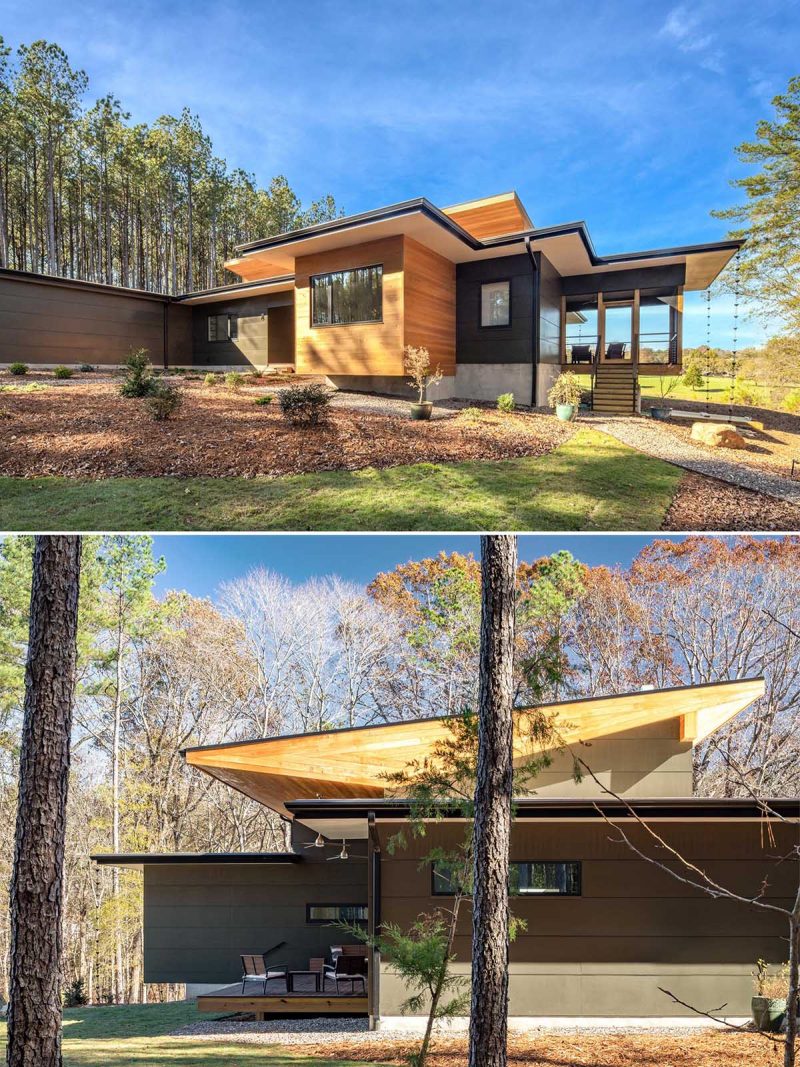 A Roof Covered In Solar Panels Allowed This Home To Be A Net-Zero ...