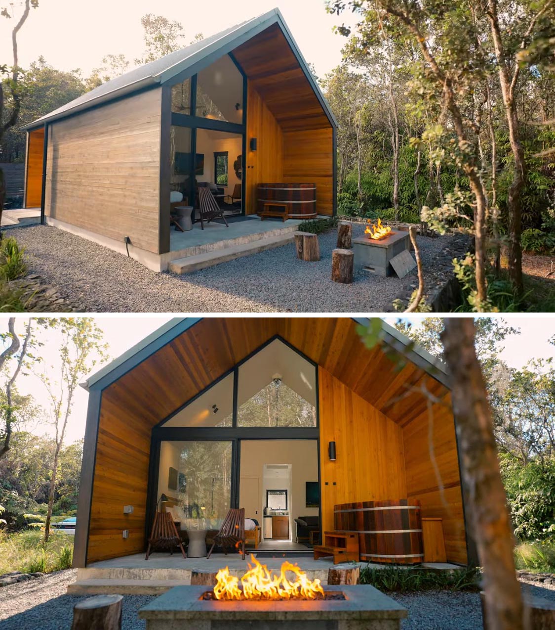 This Modern Tiny House Surrounded By A Forest In Hawaii Is A Surprising ...