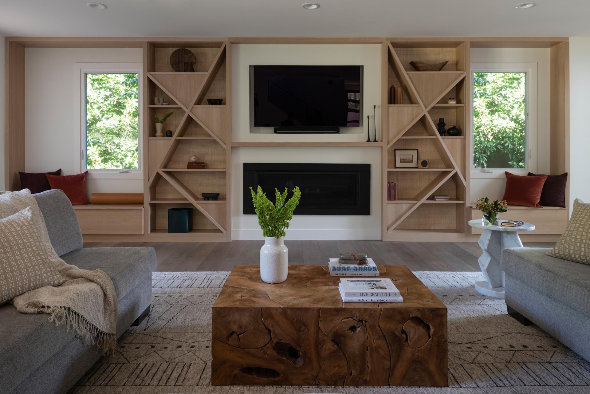 Living Room Sets Up Tv On Fireplace