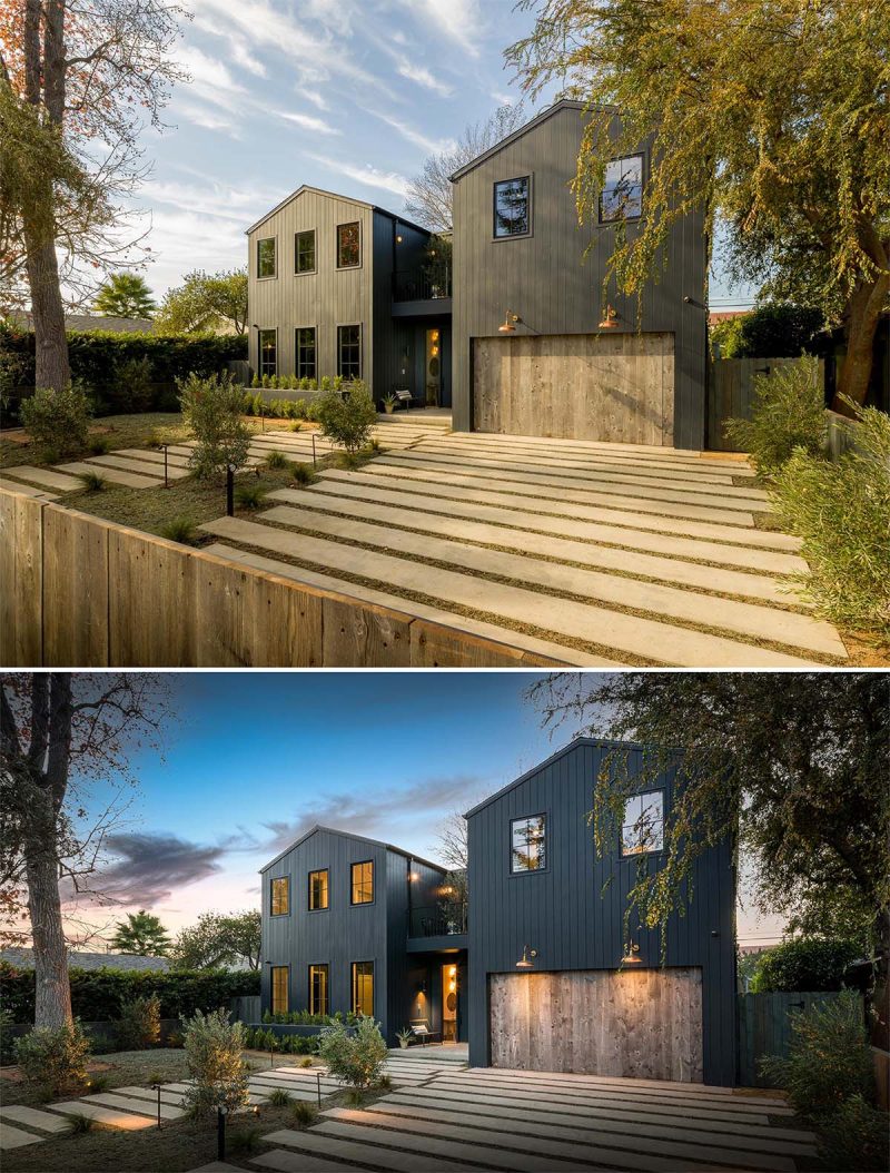 A Double A-Frame Design Adds To The Charm Of This Modern Farmhouse ...