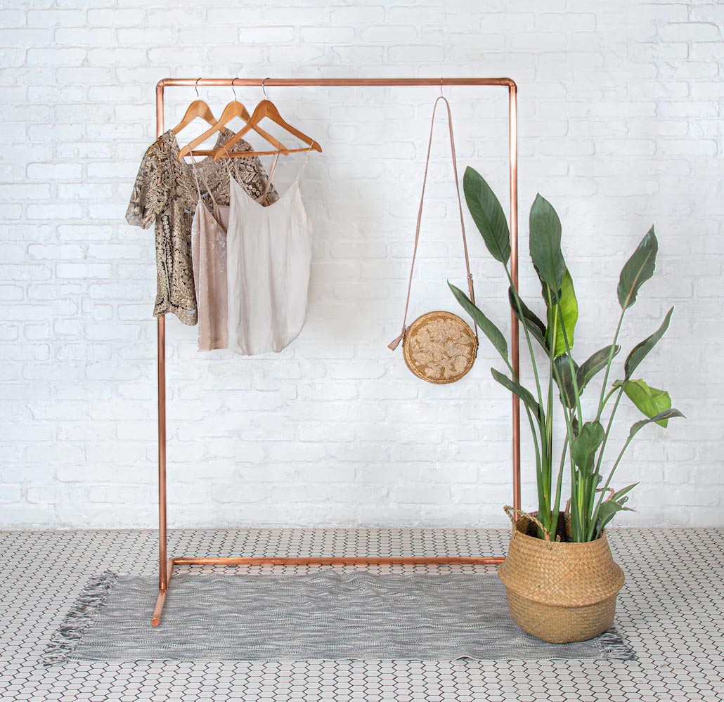 17 Modern Clothes Racks For When You Need More Storage