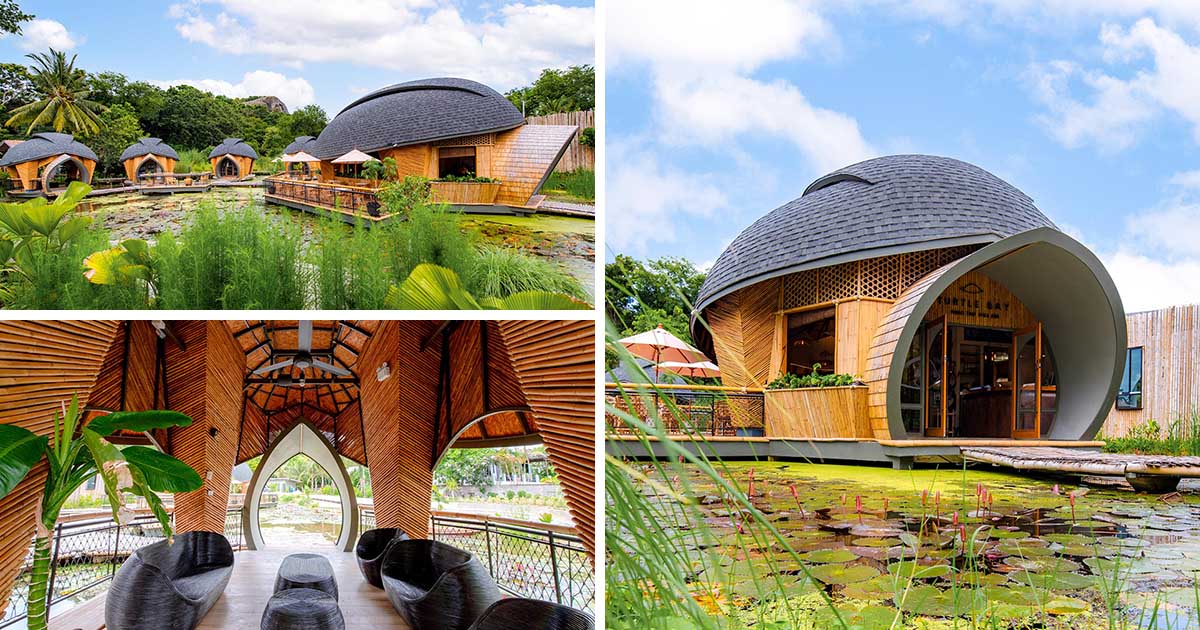 Turtle Inspired Cabin Designs Are A Feature At This Eco-Lodge In Thailand