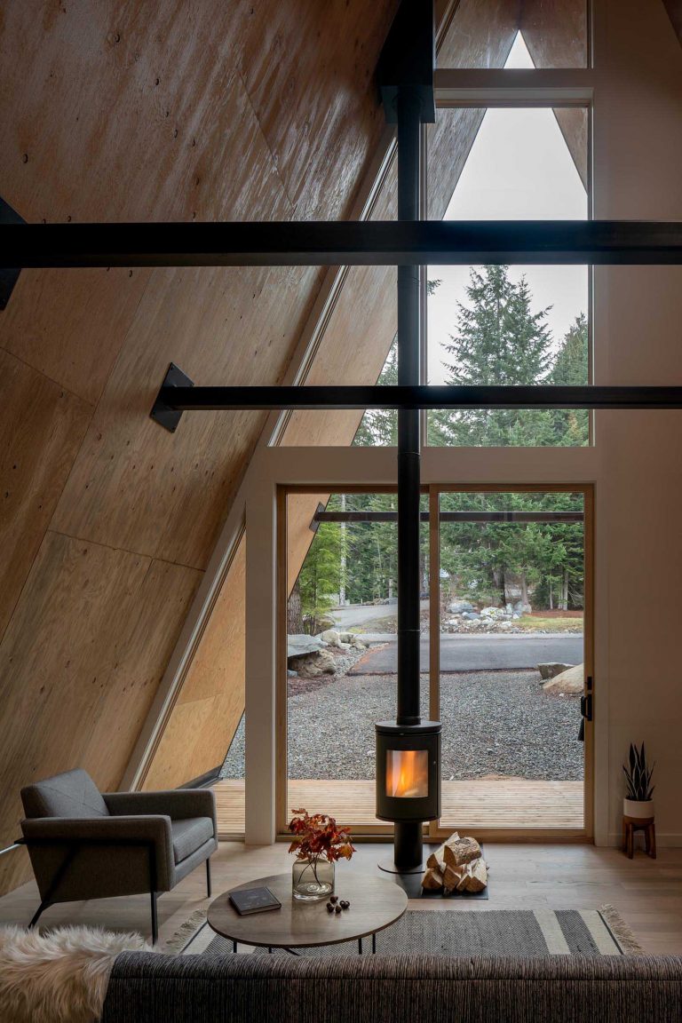 This Steep A-Frame House Is A Bold Form In The Forest