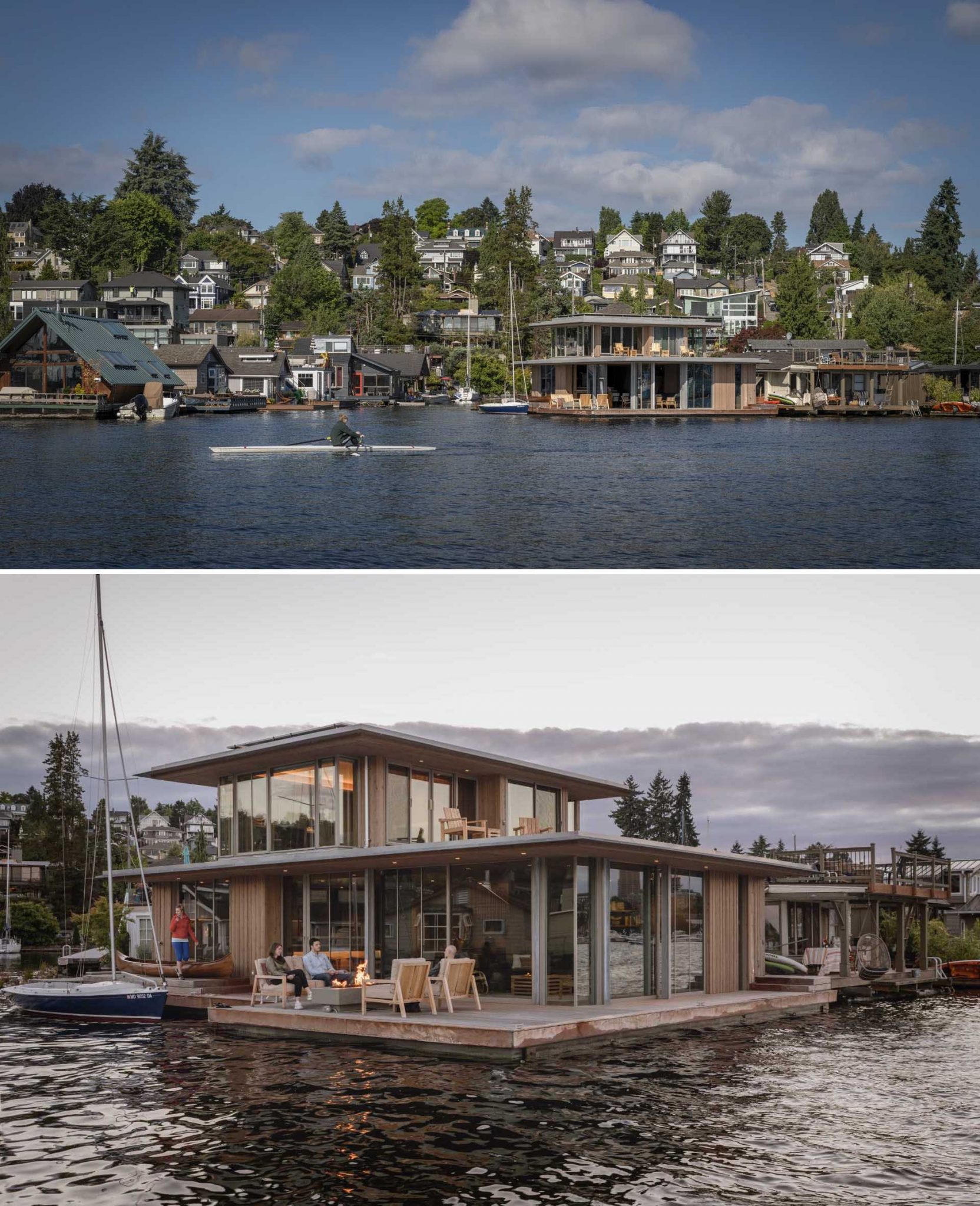 This Floating Residence Was Designed With 180 Diploma Views Of The 