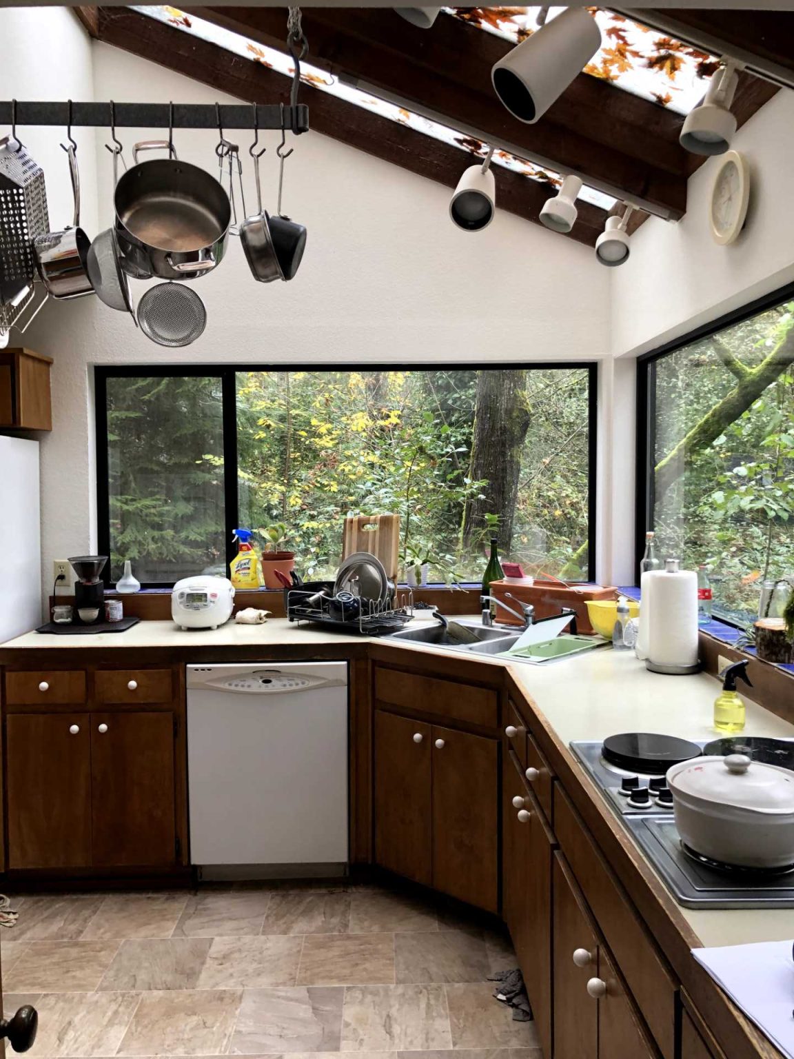 Before After A Kitchen And Bathroom Remodel For This 1970s Home   Dark Wood Kitchen Before Remodel 060423 1221 02 1152x1536 