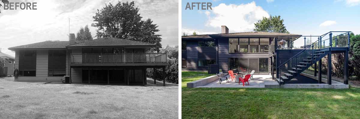 This Home Renovation Made More Use Of The Basement And Outdoor Space