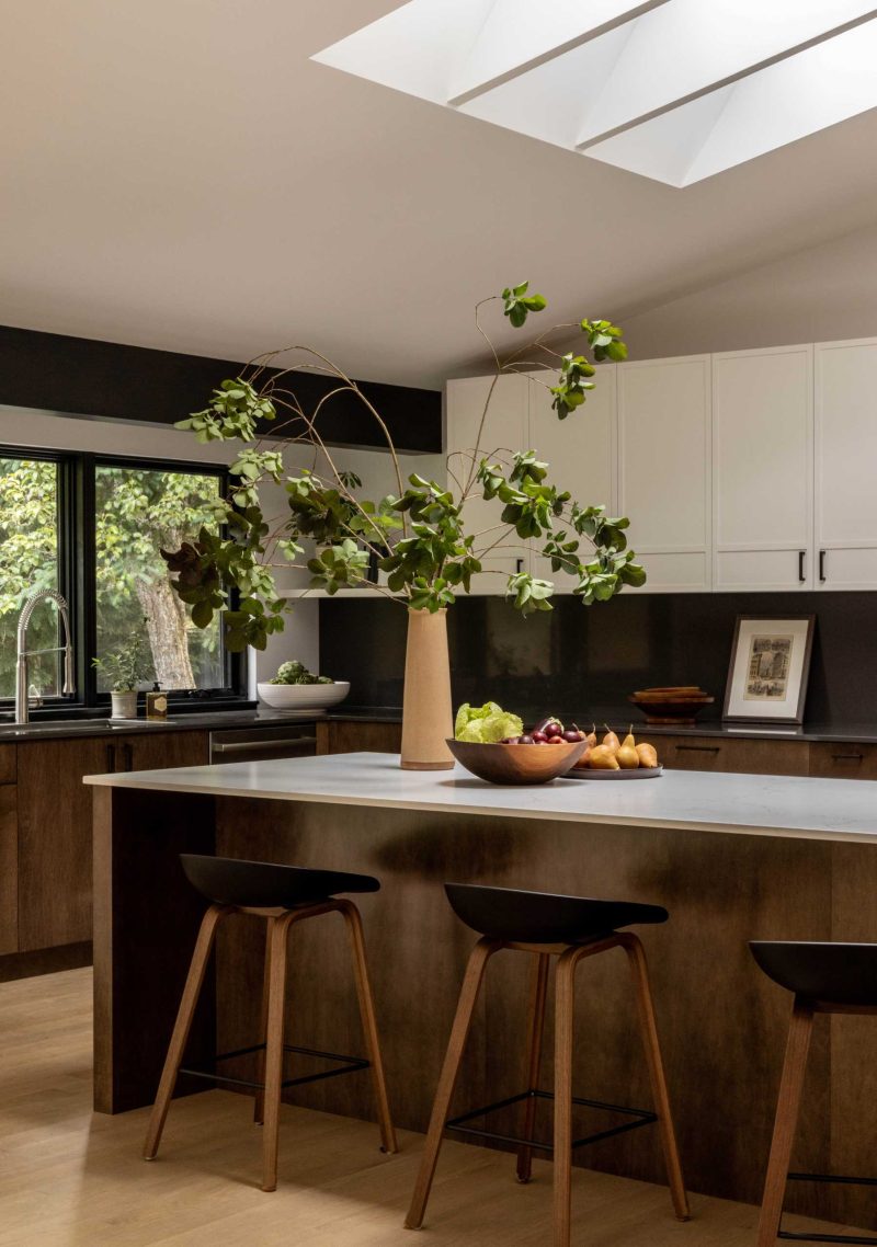 Before After A 1970s Home Received A Contemporary Renovation   Modern Wood White Kitchen 031123 1104 02 800x1138 