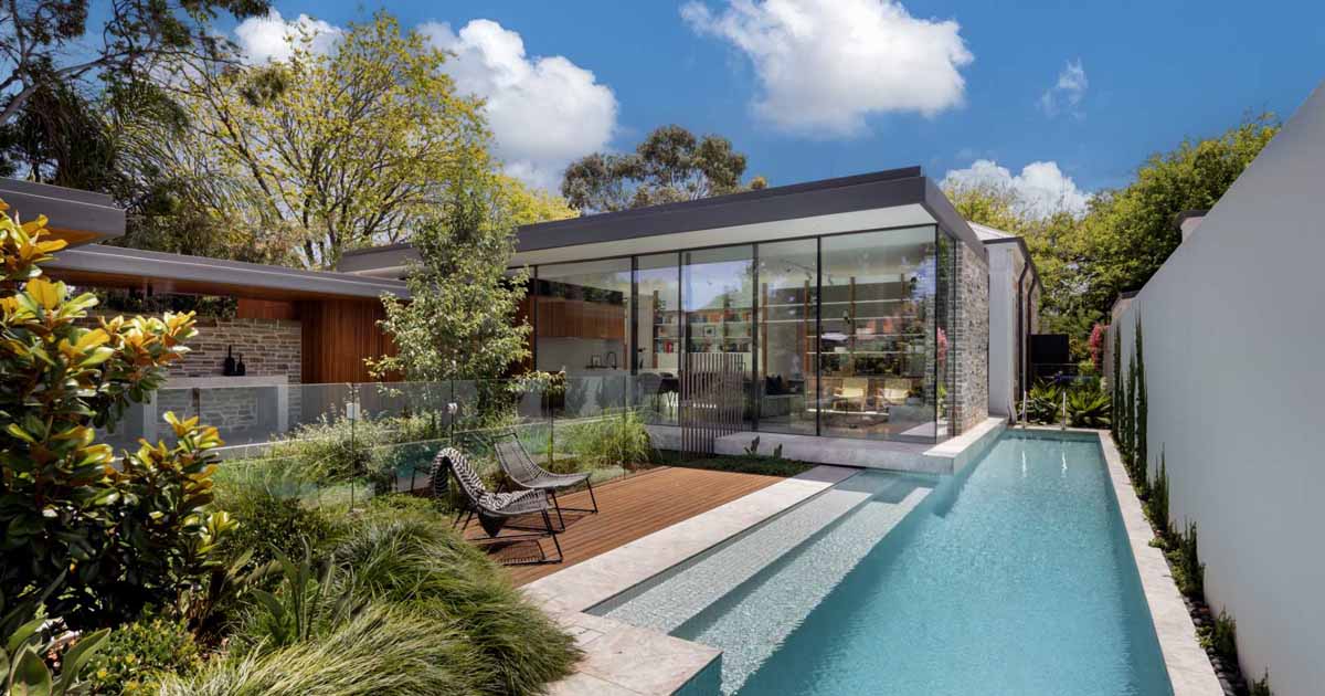 A Mid-Century Modern Inspired Extension For An 1890s Sandstone Cottage