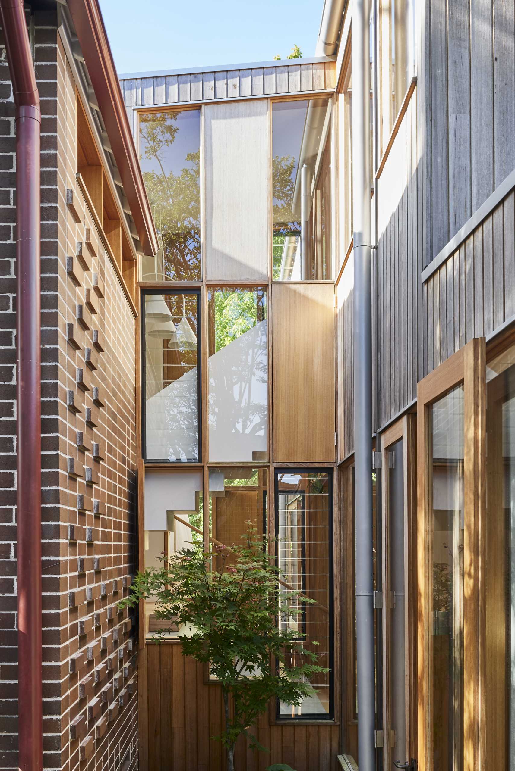 A new home extension designed for an Australian house in a heritage conservation area.