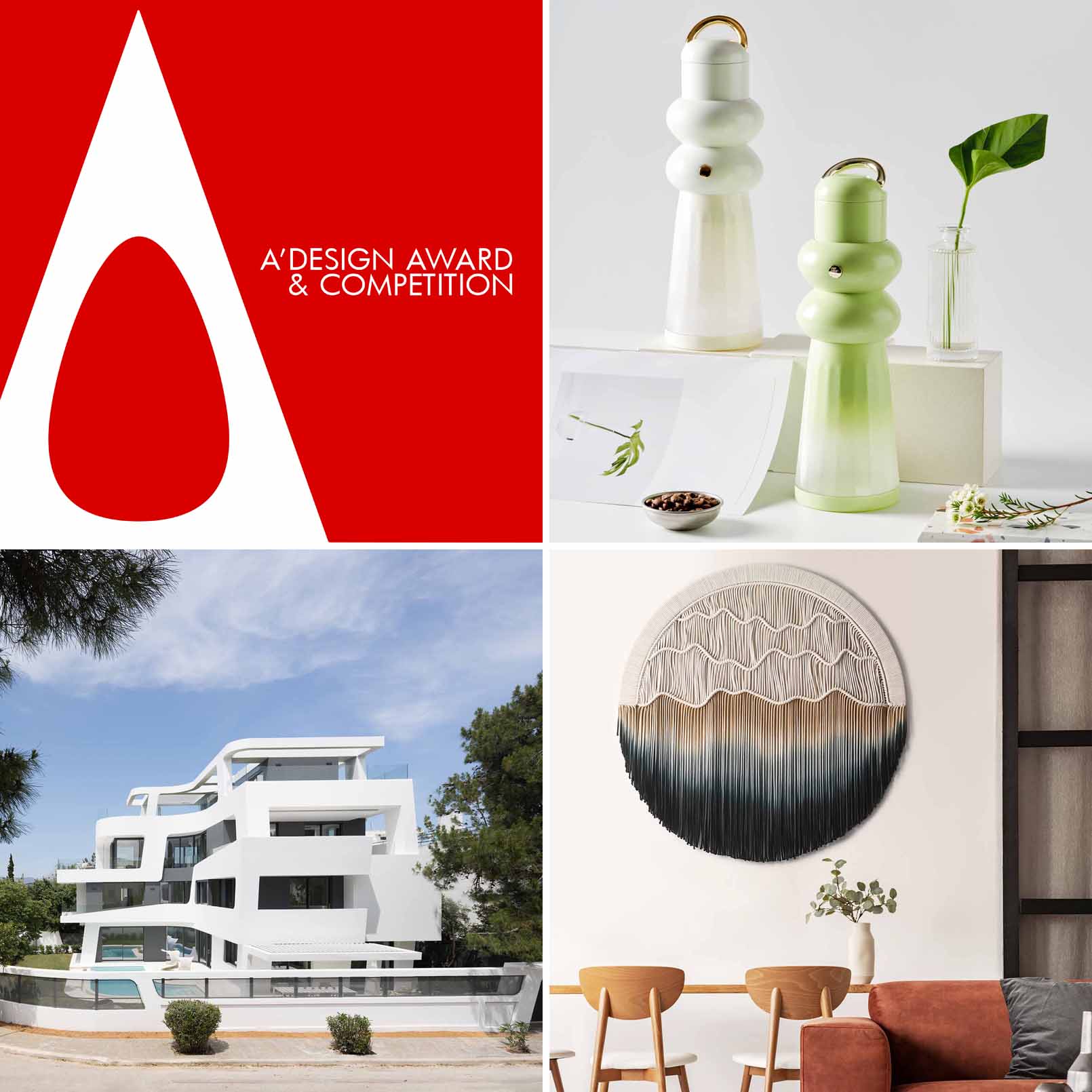 A’ Design Award & Competition showcasing more than 1600 winners in over 150 different design disciplines.