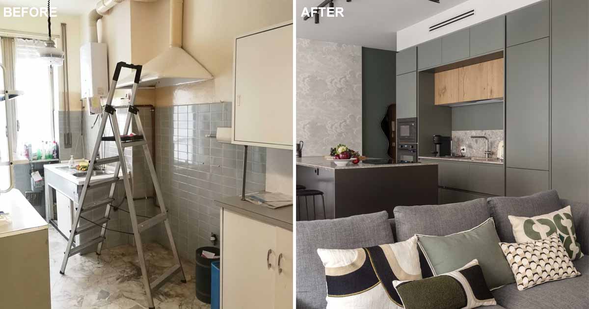 Before + After – An Apartment Remodel In Milan