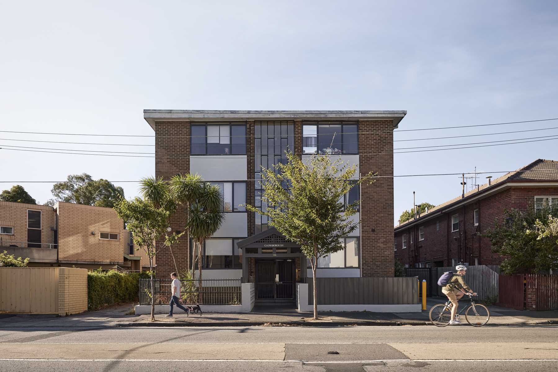 An Australian apartment building.