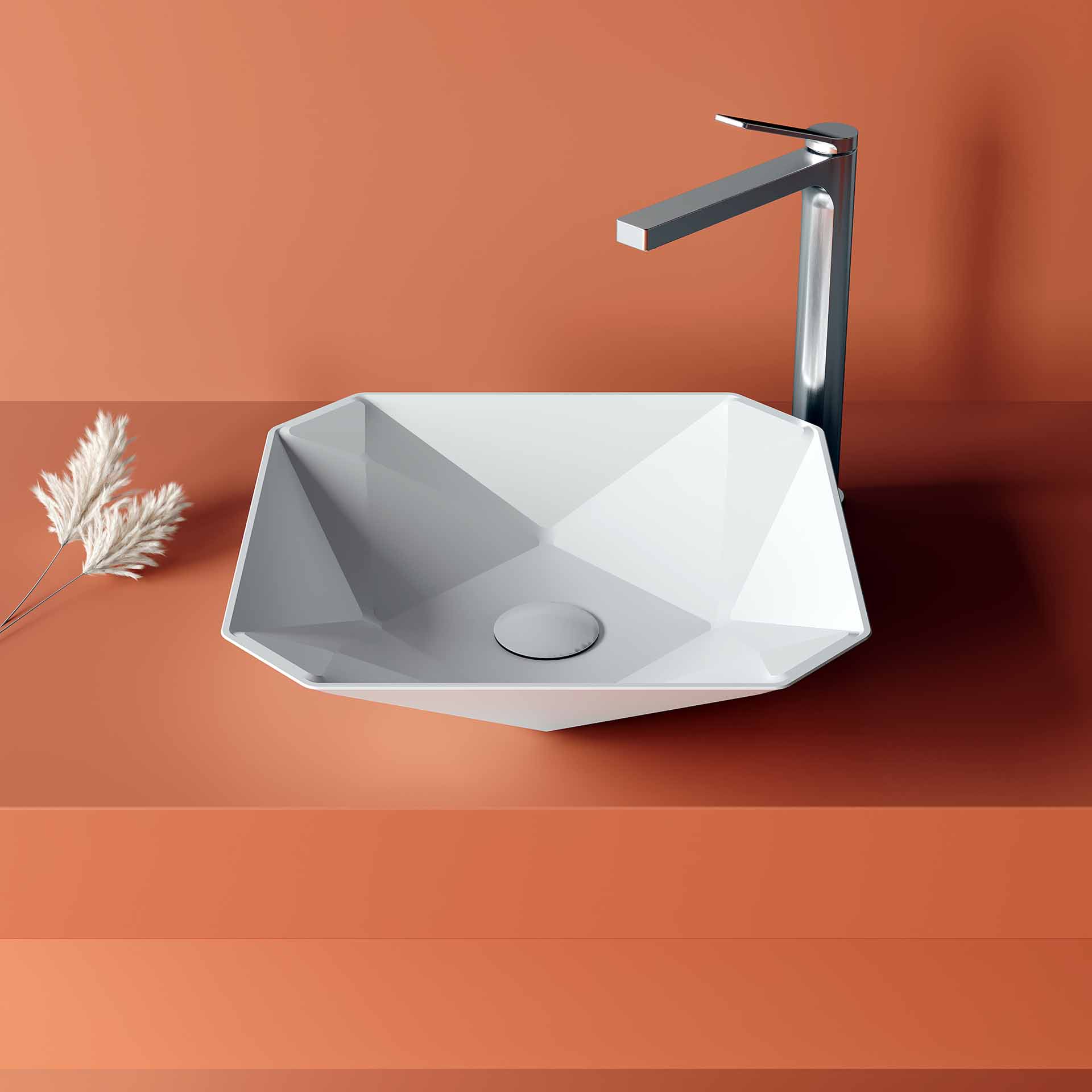 Ruby Washbasin Series by Creavit Design Team