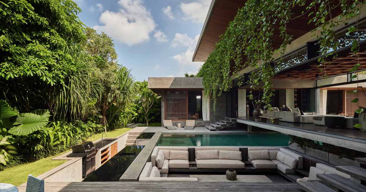 Contemporary Japanese Design Blends Seamlessly With Tropical Modernism In This New Home