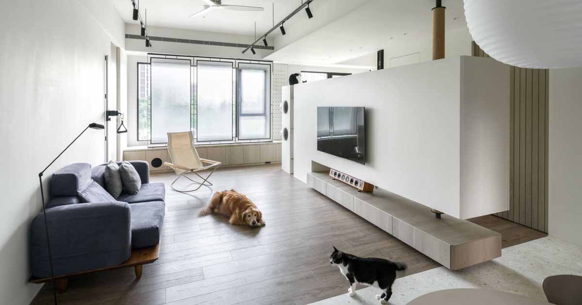 An Apartment Designed With Cats In Mind