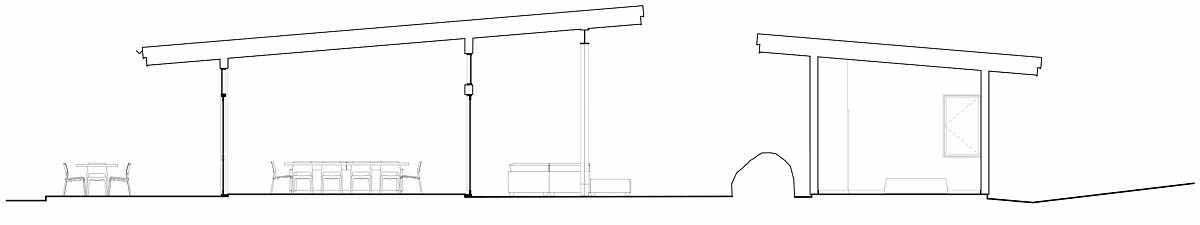 Architectural drawings for a home on a ranch.